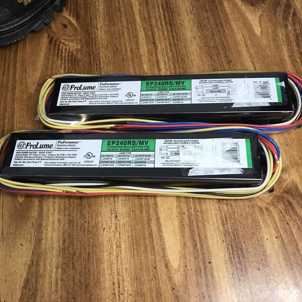 HALCO EP240RS/MV Ballast X 2 ProLume ProFormance HLT